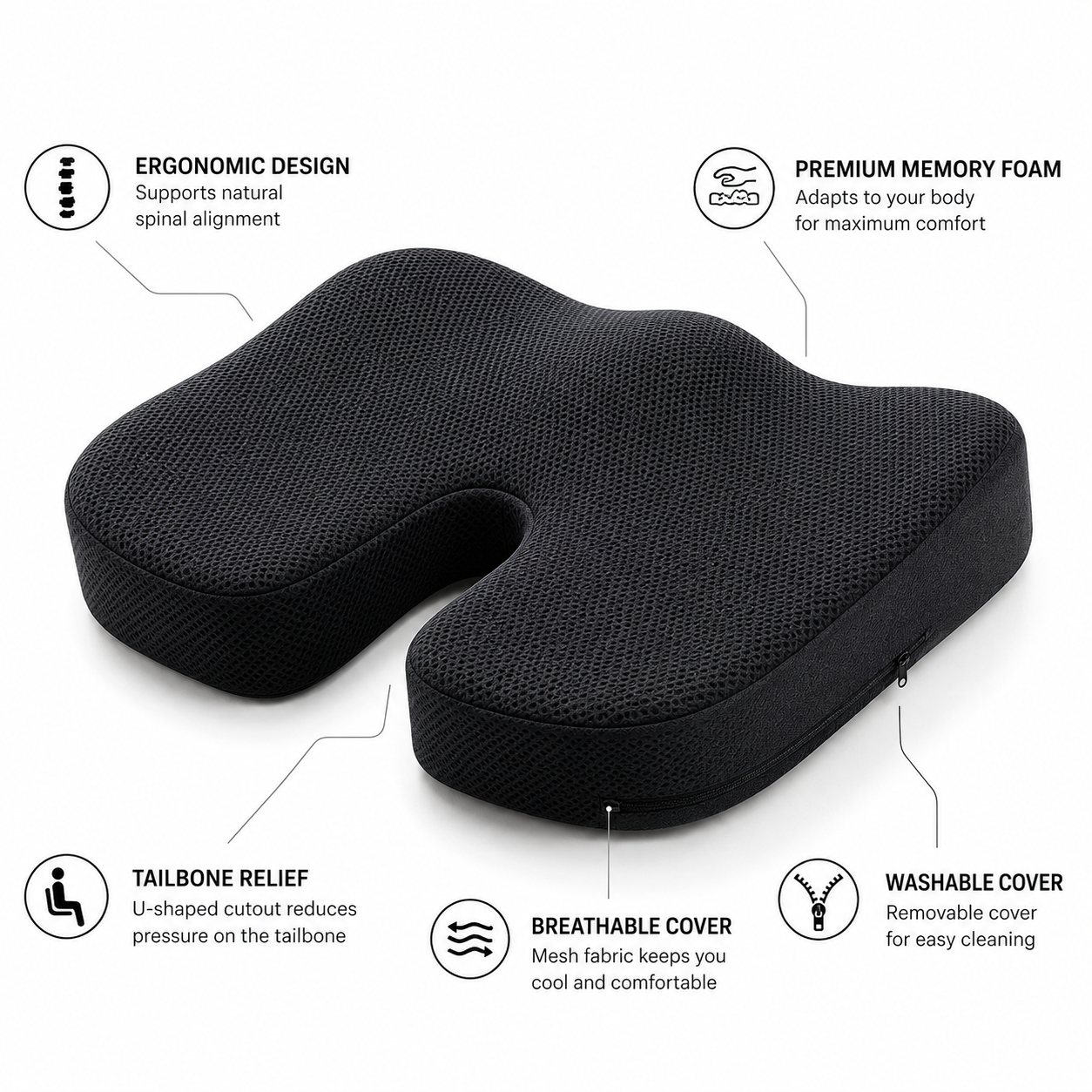 CAR SEAT CUSHION